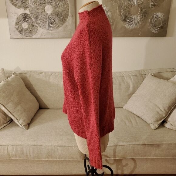 BP. Funnel Neck Bouclé Sweater - Picture 5 of 11